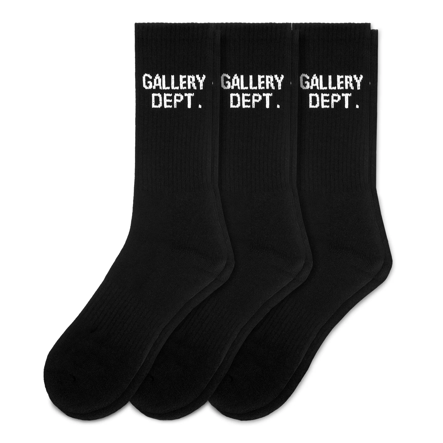 CLEAN BLACK SOCKS - SET OF 3