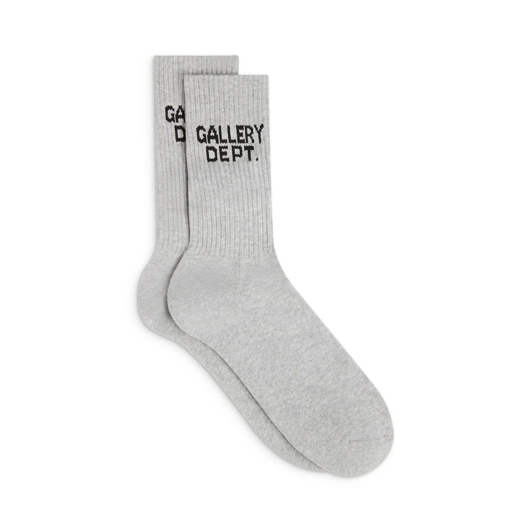 CLEAN HEATHER GREY SOCKS