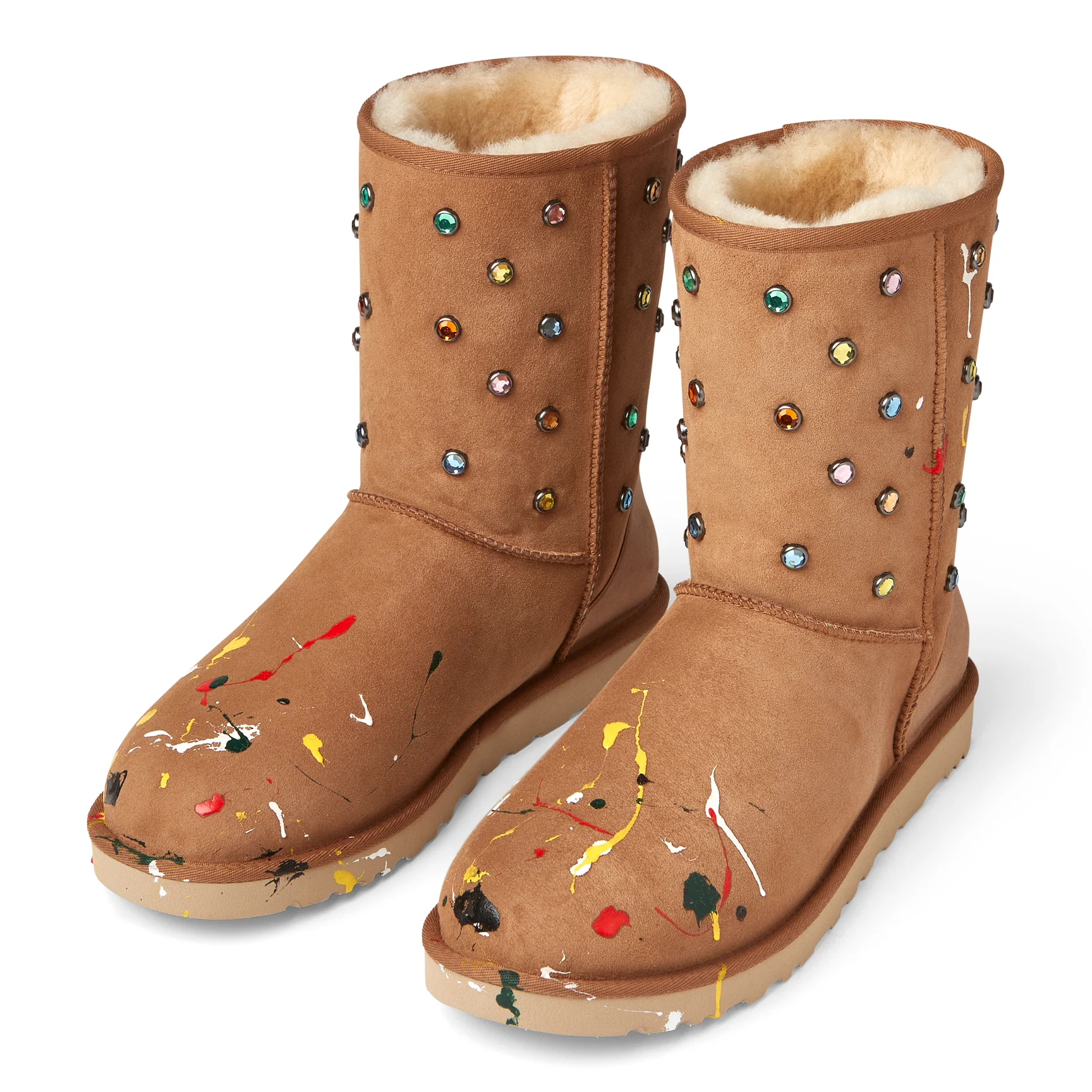 UGG GALLERY DEPT CLASSIC SHORT CHESTNUT SUEDE