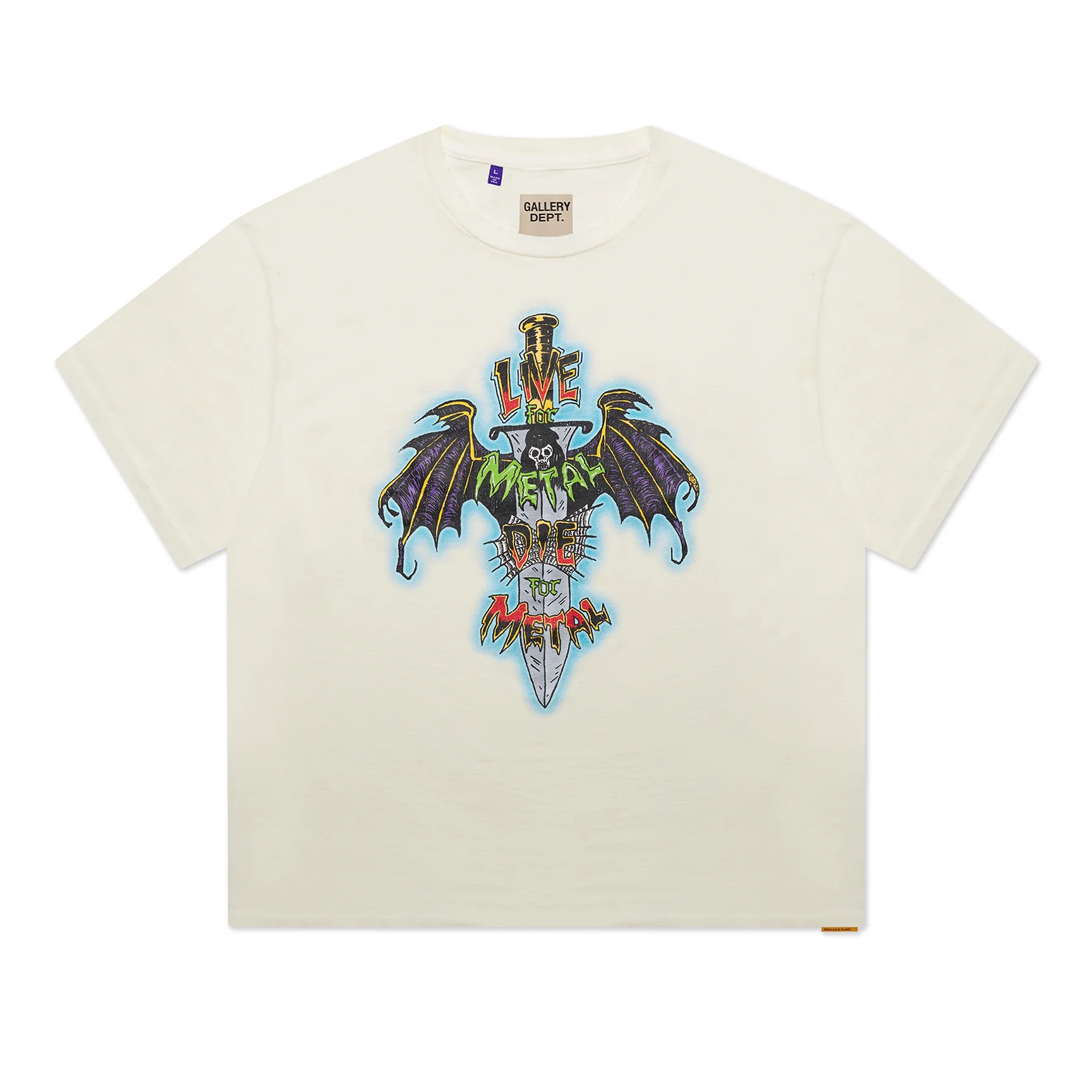 LIVE FOR METAL TEE