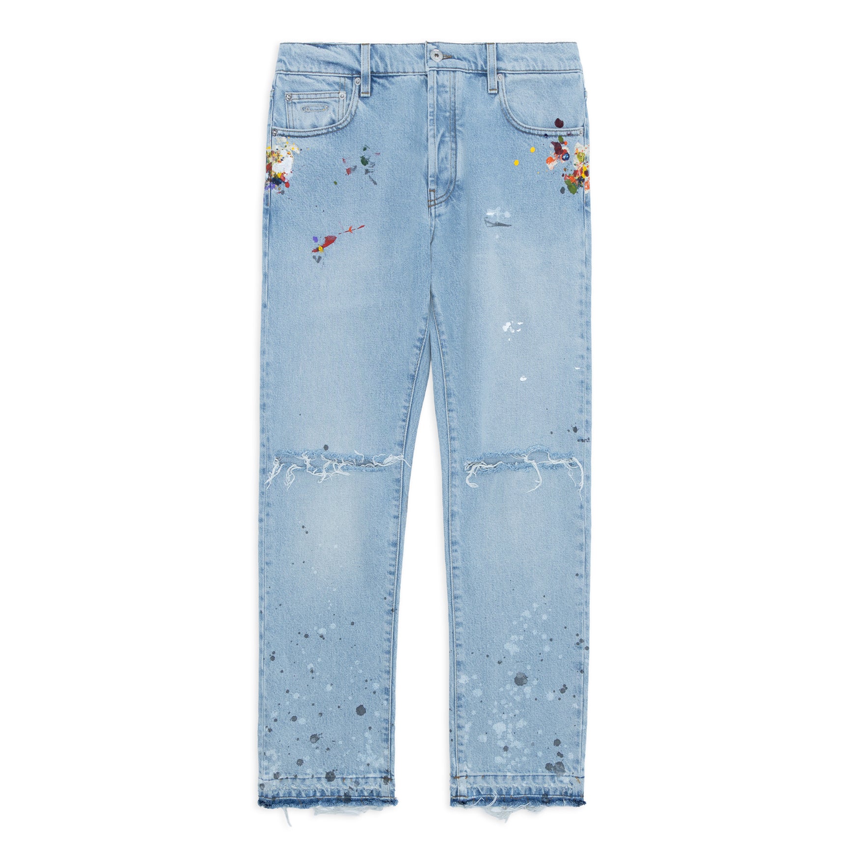 PASCAL DENIM PAINT PANT