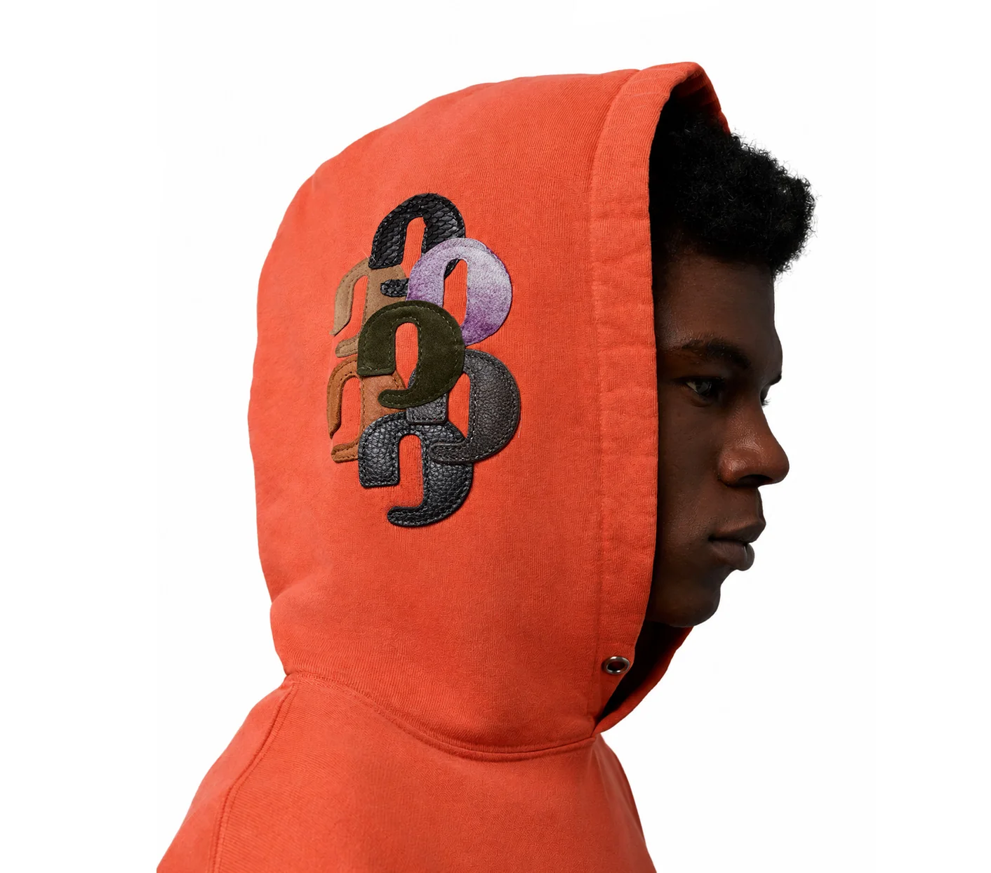 CORE HOODIE - LEATHER G-PATCH CUSTOMIZATION